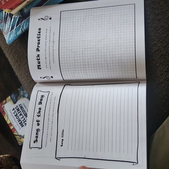 THINKING TREE Songwriters fun-schooling journal homeschool Music Workbook - Picture 6 of 7